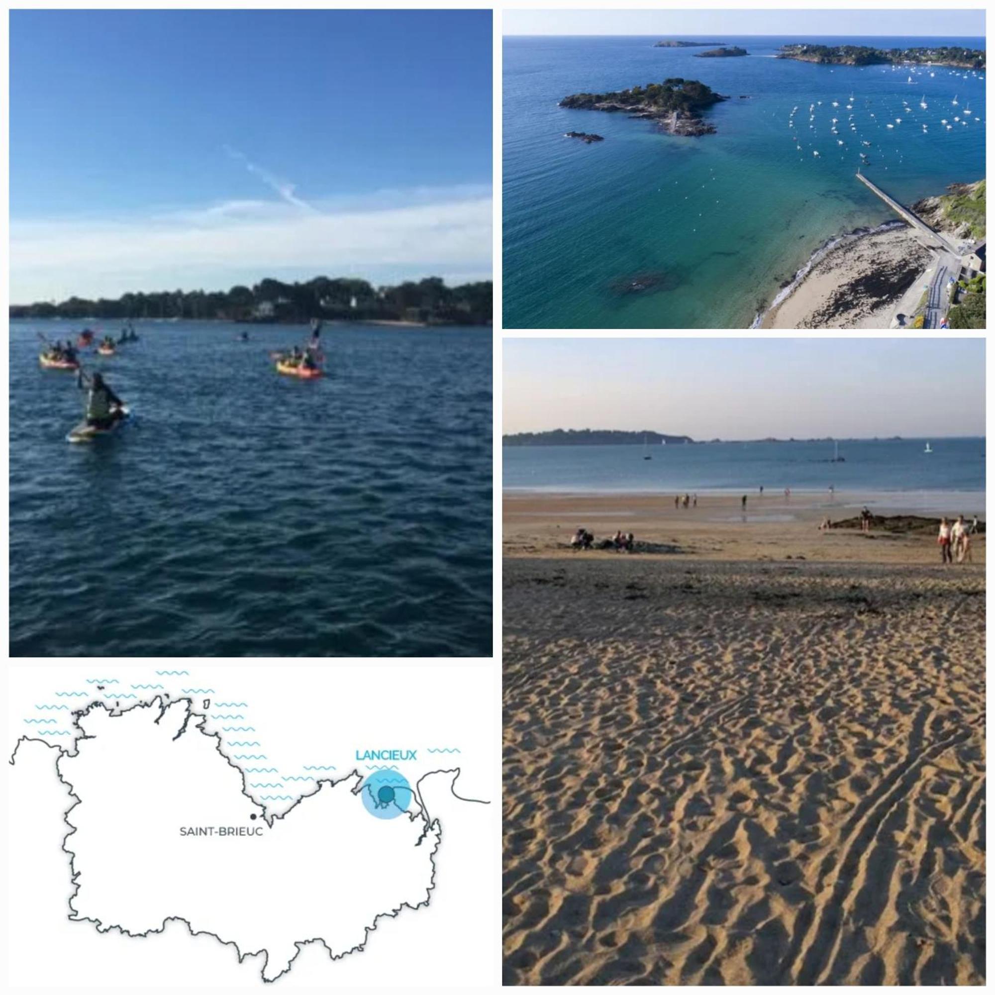 Maison Familiale Sur La Cote D'Emeraude Лансьё Экстерьер фото
